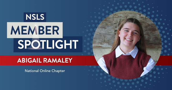NSLS Member Spotlight: Abigail Ramaley