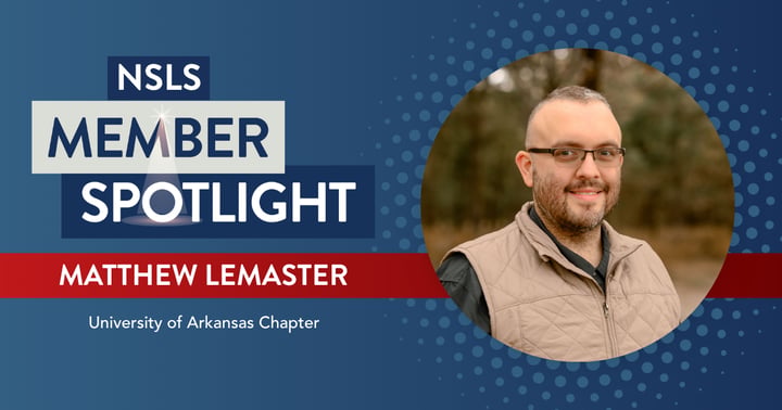 NSLS Member Spotlight: Matthew Lemaster