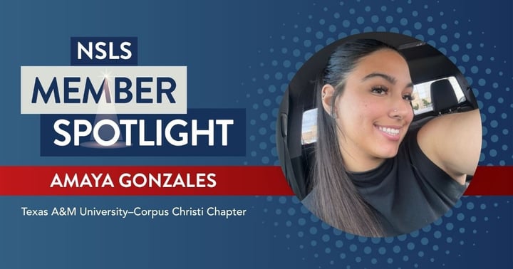 NSLS Member Spotlight: Amaya Gonzales