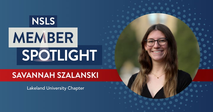 NSLS Member Spotlight: Savannah Szalanski