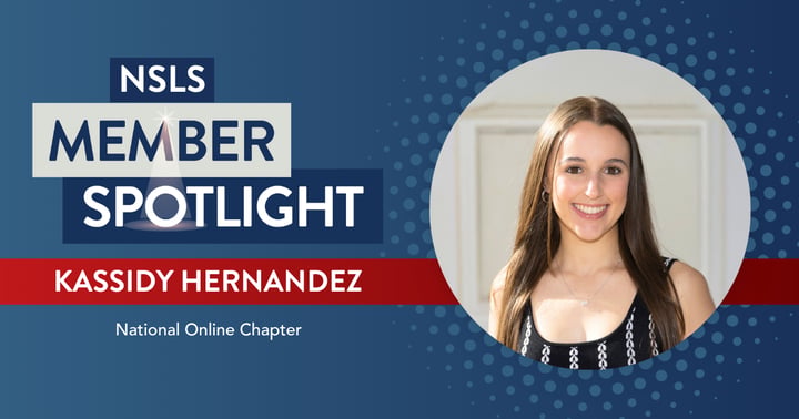 NSLS Member Spotlight: Kassidy Hernandez