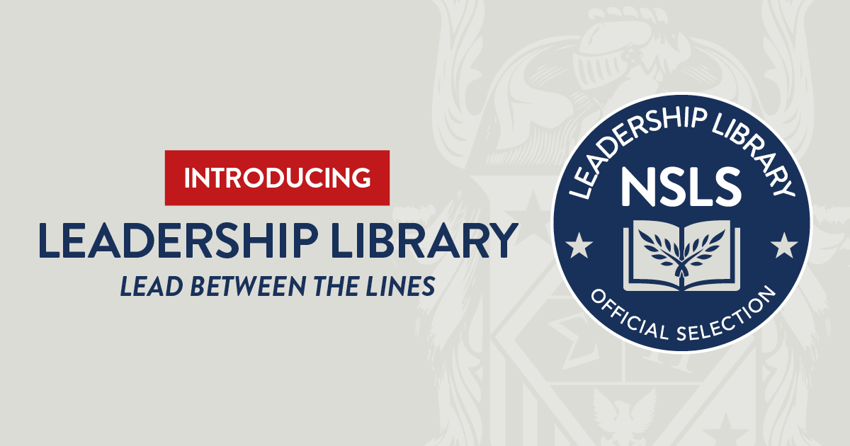 Introducing the Leadership Library: Lead between the lines