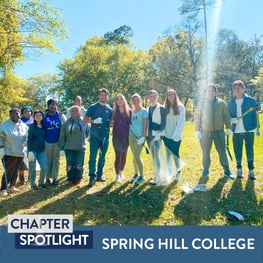 Chapter Becomes Service Powerhouse | Spring Hill College | Chapter Spotlight
