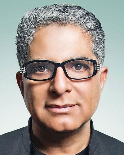 Dr. Deepak Chopra, Best-selling author, doctor and public speaker