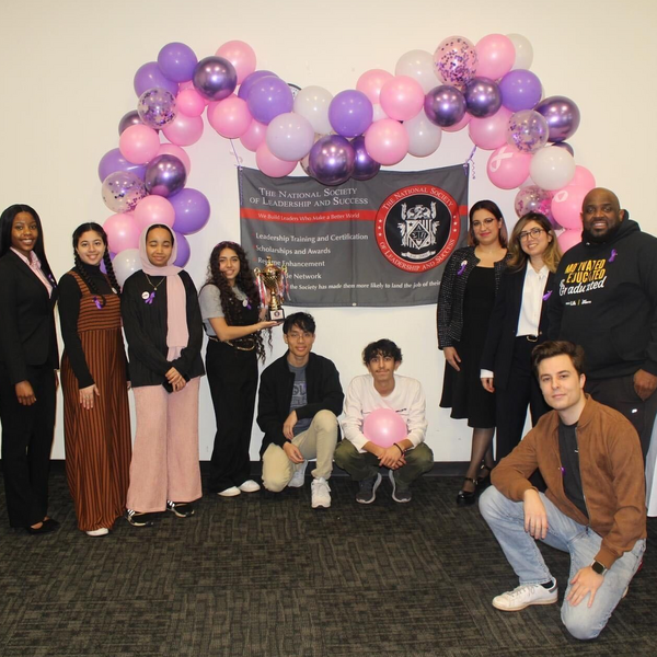 Houston Community College - Central NSLS chapter members host cancer prevention awareness event