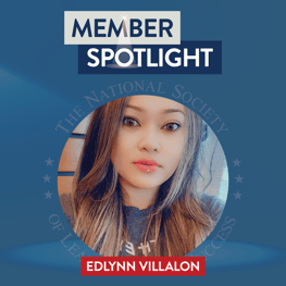 NSLS Member Spotlight: Edlynn Villalon | NSLS December 2022 Newsletter