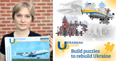Ukrainian Puzzles | Build Puzzles to Rebuild Ukraine | The NSLS Foundation Feature