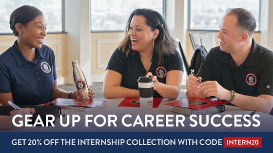 Gear Up for Career Success | Get 20% off the internship collection with code, INTERN20 | NSLS Shop Promo