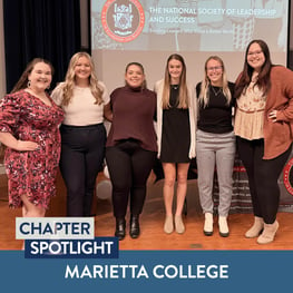 Chapter Spotlight: Marietta College.