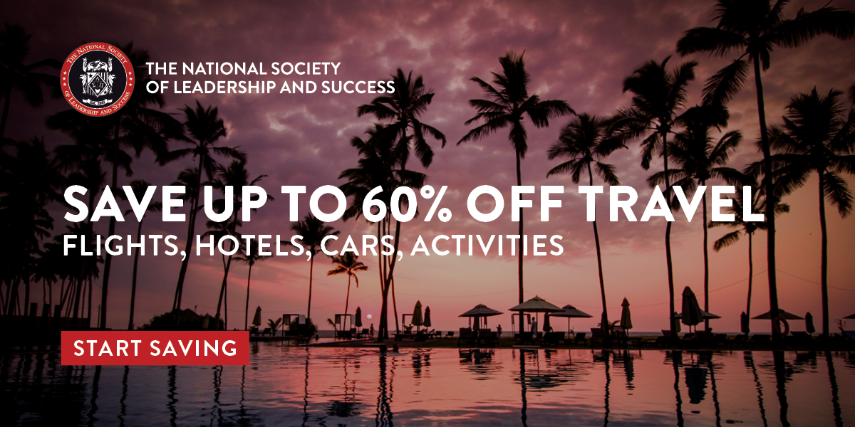 Save up to 60% off travel