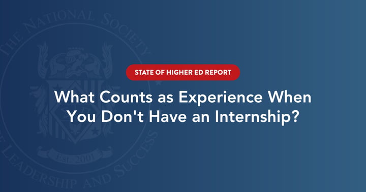 What Counts as Experience When You Don't Have an Internship?
