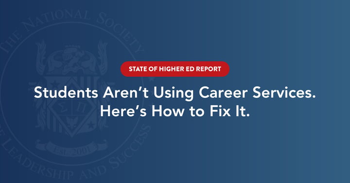 Students Aren’t Using Career Services. Here’s How to Fix It.