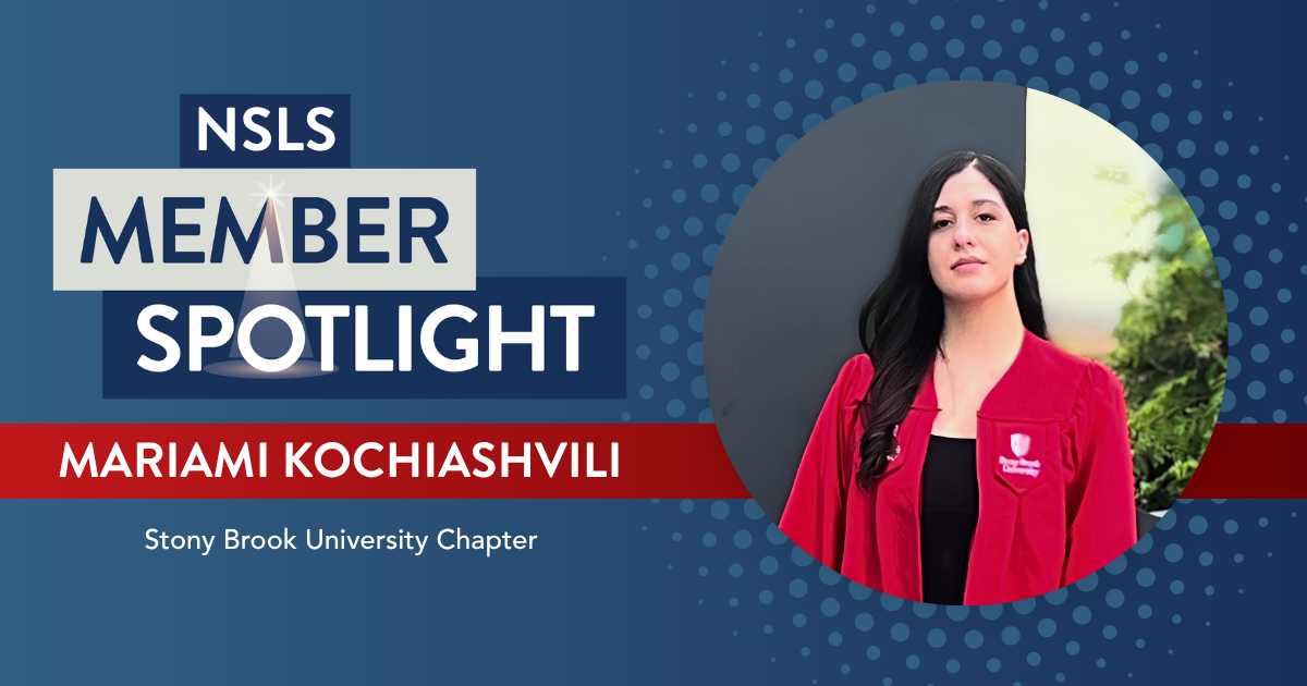 NSLS Member Spotlight: Mariami Kochiashvili