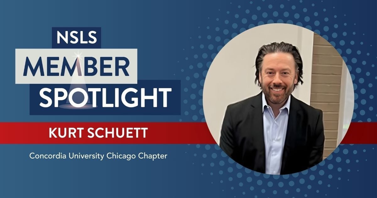 NSLS Member Spotlight: Kurt Schuett