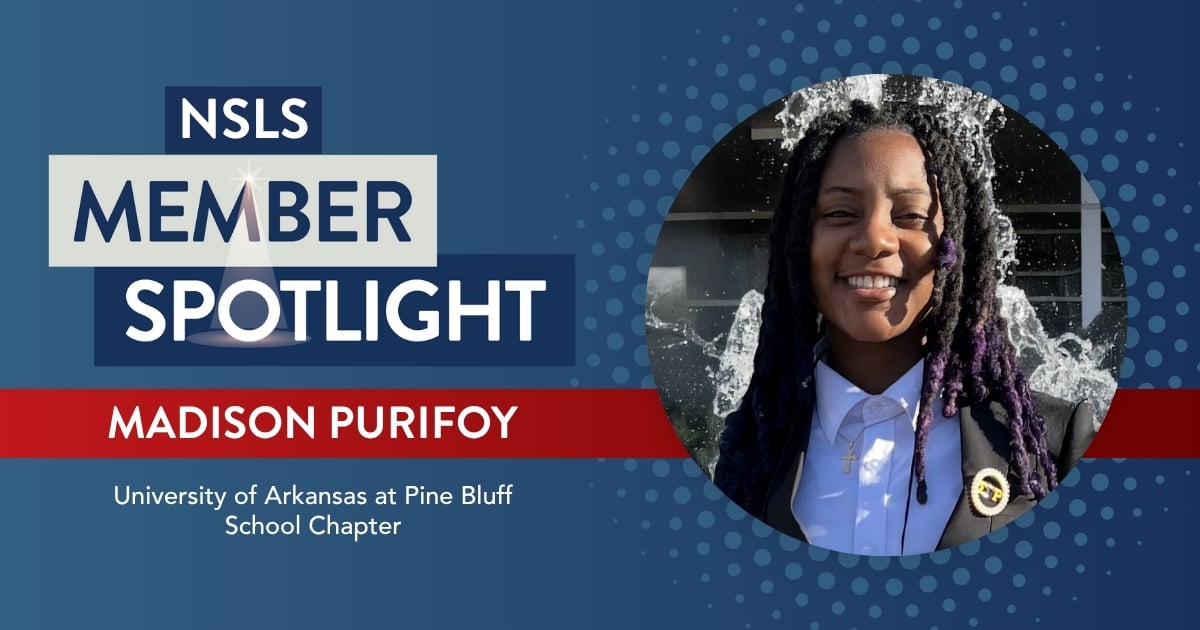 NSLS Member Spotlight: Madison Purifoy