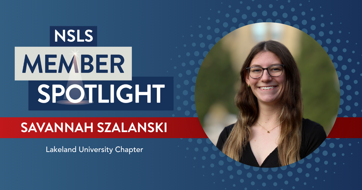 NSLS Member Spotlight: Savannah Szalanski