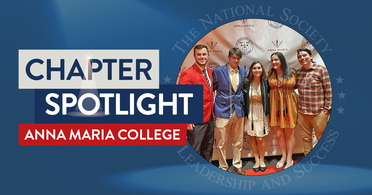 NSLS Chapter Spotlight: Anna Maria College