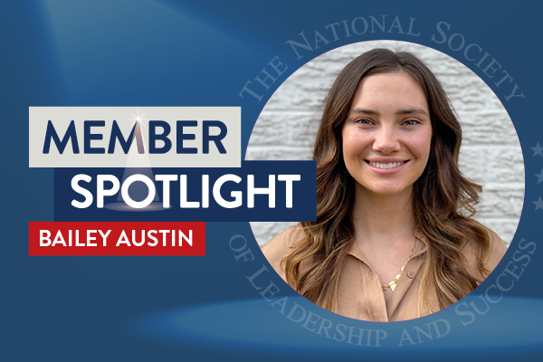 NSLS Member Spotlight: Bailey Austin from the University of Louisiana at Lafayette NSLS chapter