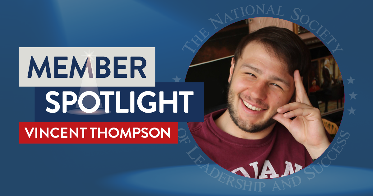 NSLS Member Spotlight: Vincent Thompson