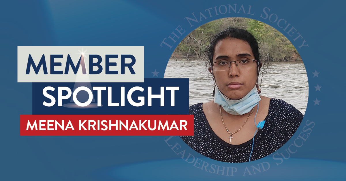 NSLS Member Spotlight: Meena Krishnakumar