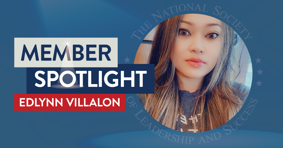 NSLS Member Spotlight: Edlynn Villalon