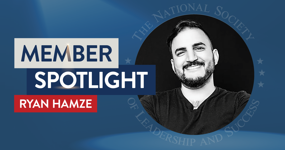 NSLS Member Spotlight: Ryan Hamze