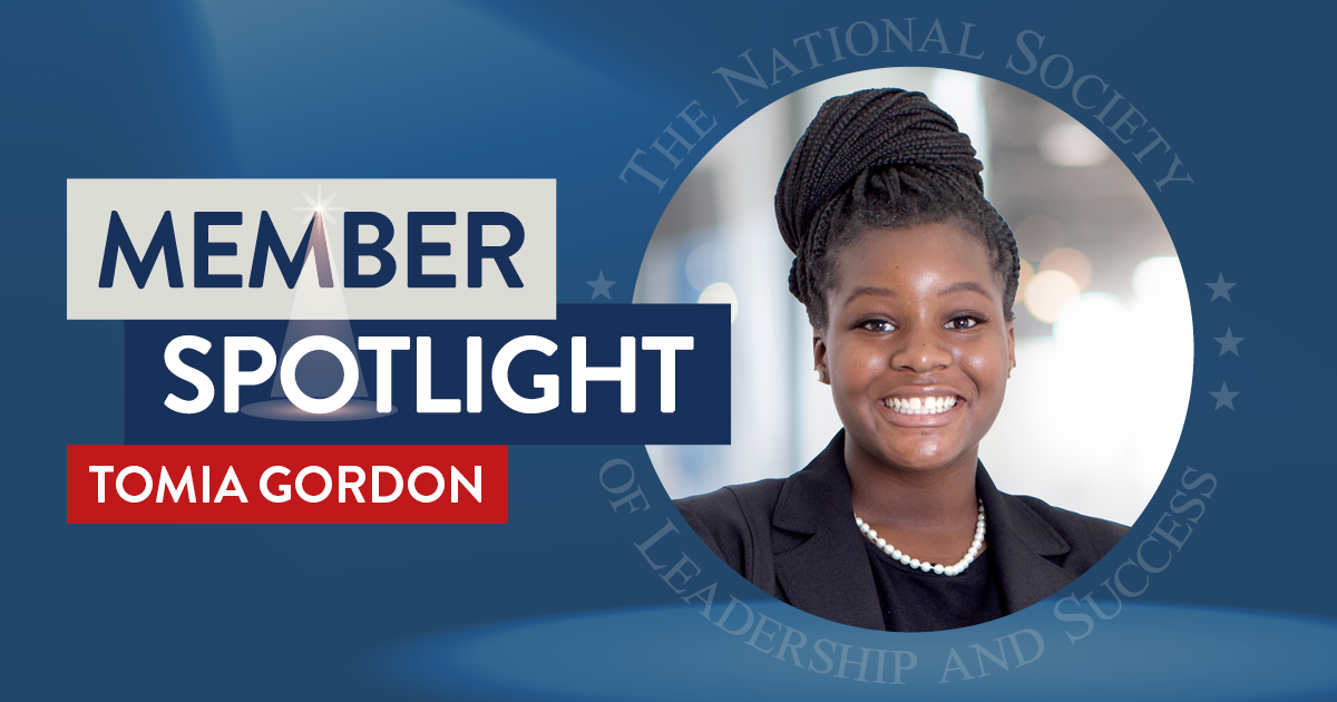 NSLS Member Spotlight: Tomia Gordon