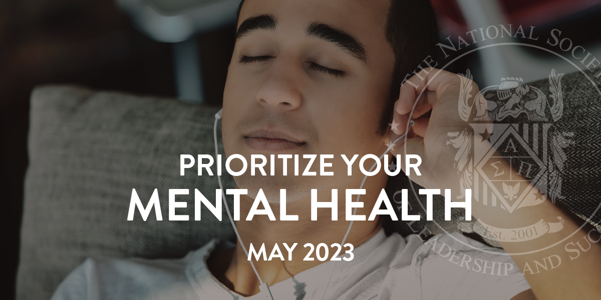 Prioritize Your Mental Health | May 2023 Newsletter
