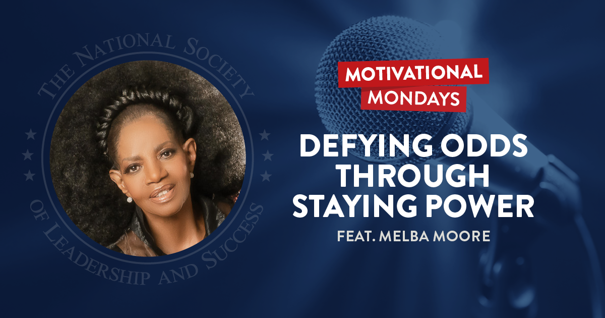 Defying Odds - Melba Moore - NSLS Motivational Mondays Podcast