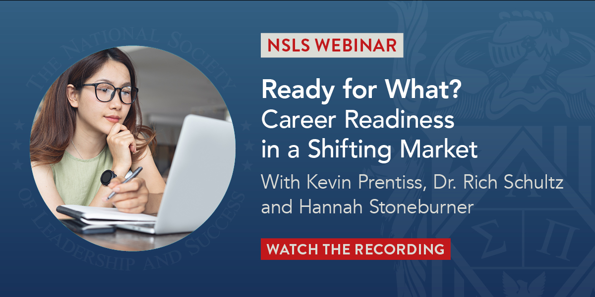 Webinar: Ready for What? Career Readiness in a Shifting Market