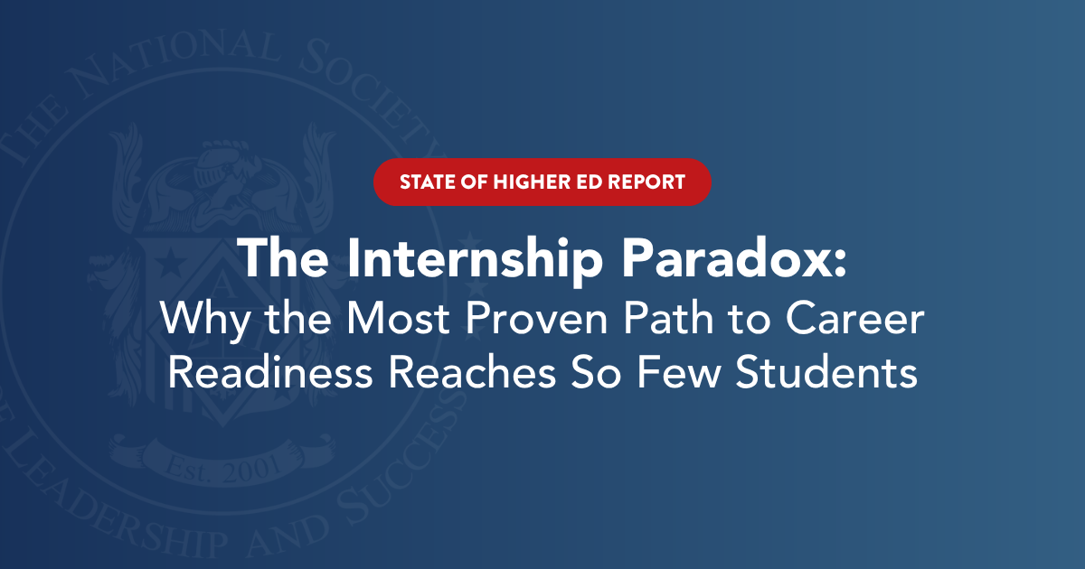 The Internship Paradox: Why the Most Proven Path to Career Readiness Reaches So Few Students