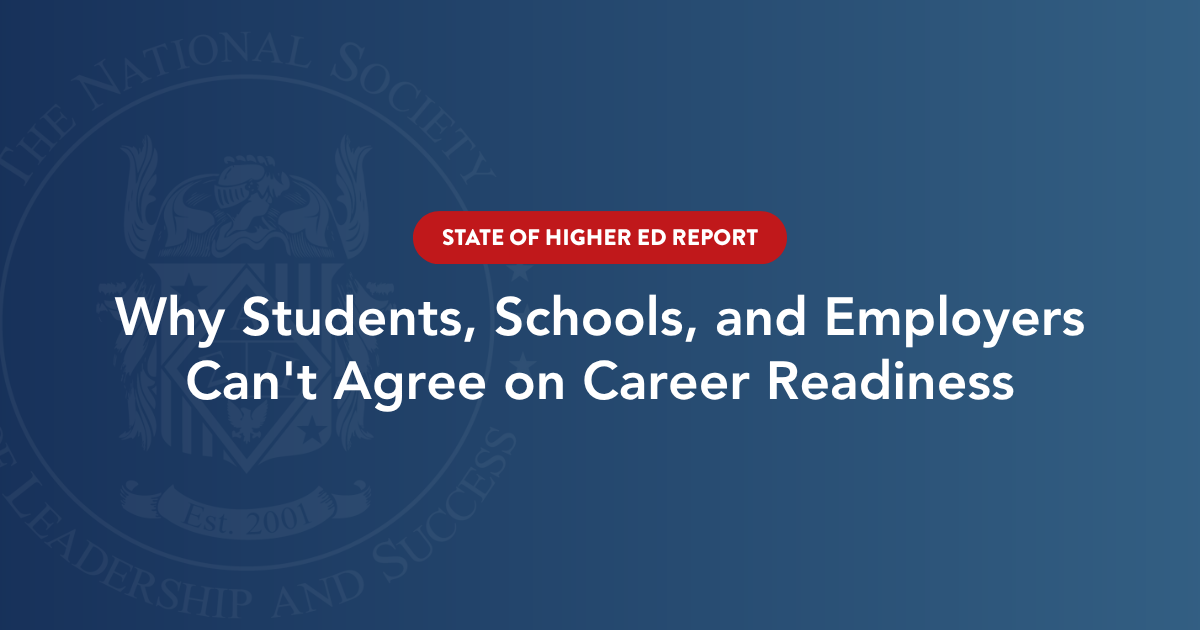 Why Students, Schools, and Employers Can't Agree on Career Readiness