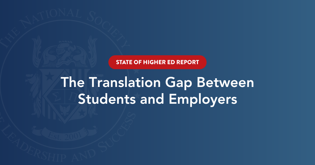 The Translation Gap Between Students and Employers