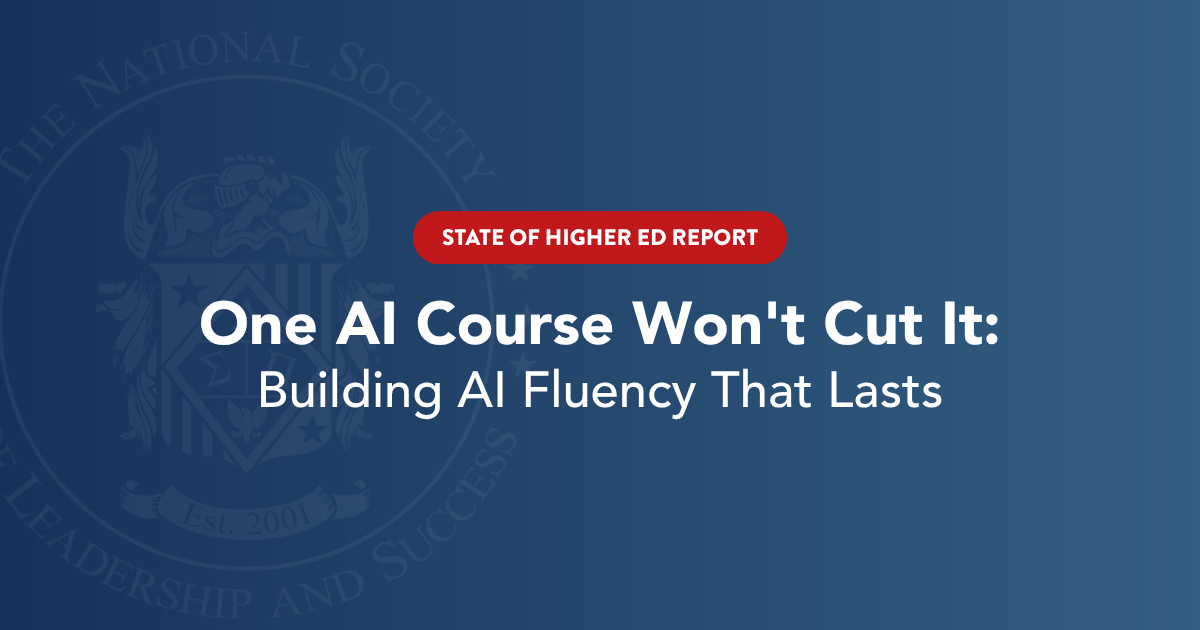One AI Course Won't Cut It: Building AI Fluency That Lasts